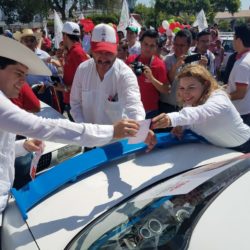 Más incidentes que campaña, en visita de Ixtláuac a Apatzingán