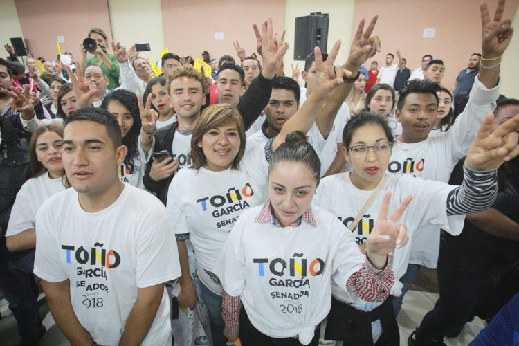 Toño García, portavoz de la ciudadanía rumbo al Senado