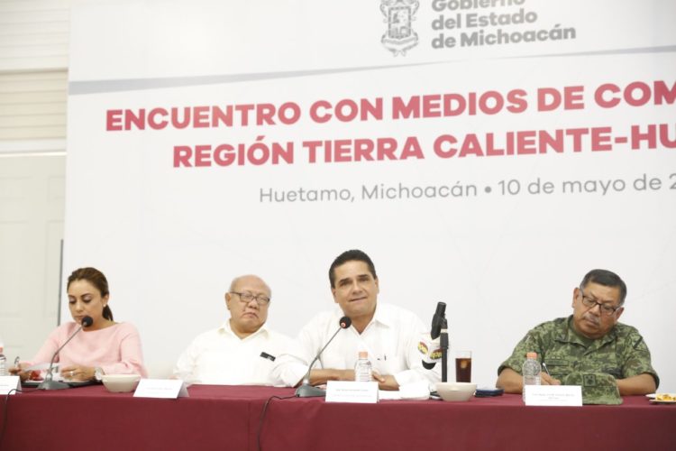 Con trabajo coordinado, a la baja delitos de alto impacto en Huetamo