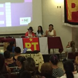 Imparte PT conferencia sobre ¨Liderazgo Político de la Mujer"