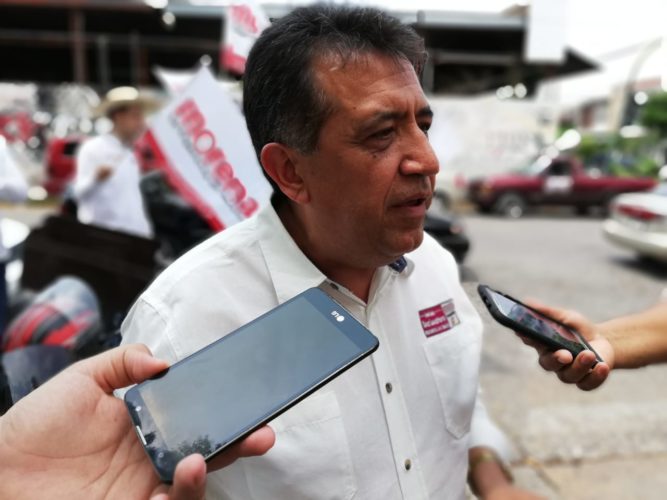 Reactivaremos economía de Apatzingán con obra pública: José Luis Cruz Lucatero