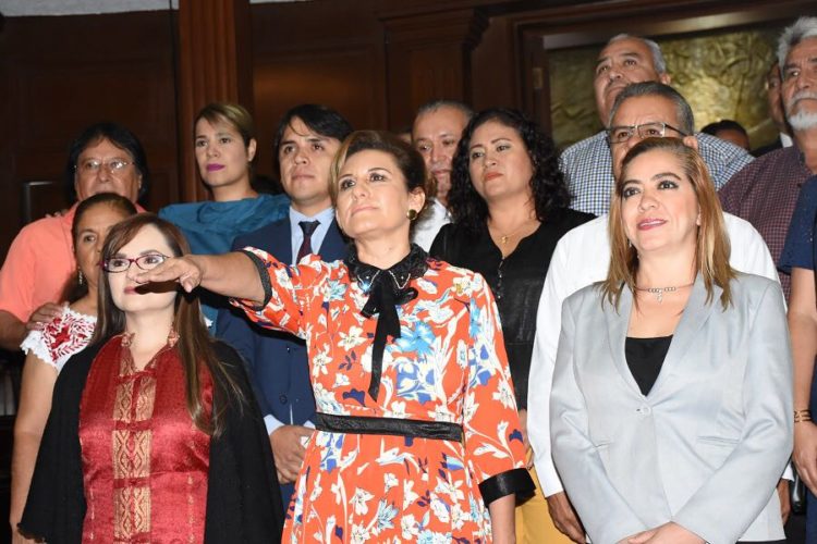 Giselle Liera Servín toma protesta como Presidente Provisional