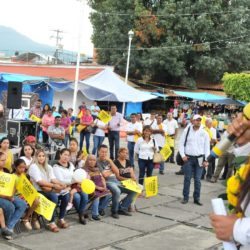 Líderes sindicales apoyan a Verónica Castellanos