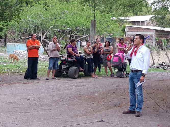 Agradece César Chávez el respaldo de la gente el Distrito 23
