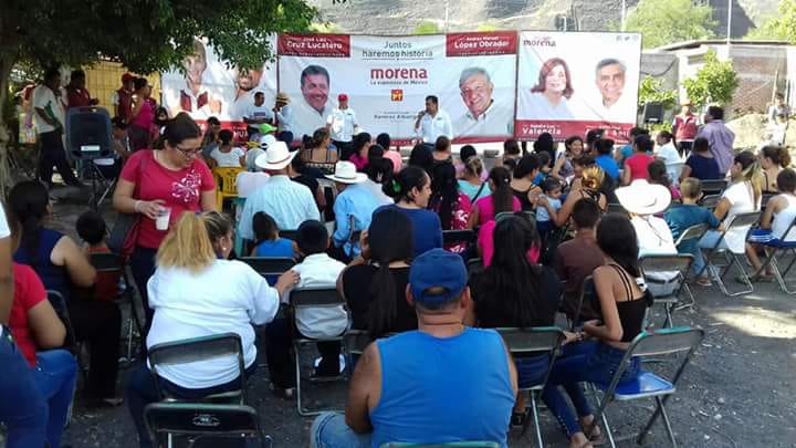 Votar por Morena y PT garantía del cambio José Luis Cruz Lucatero