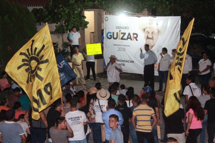 Apatzingán será un municipio moderno y progresista, asegura Genaro Guízar