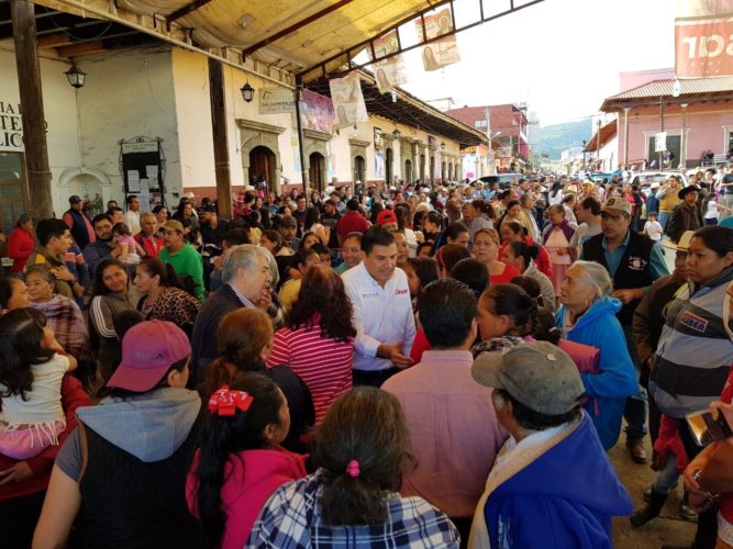 Fuerte y seguro cierra campaña César Chávez