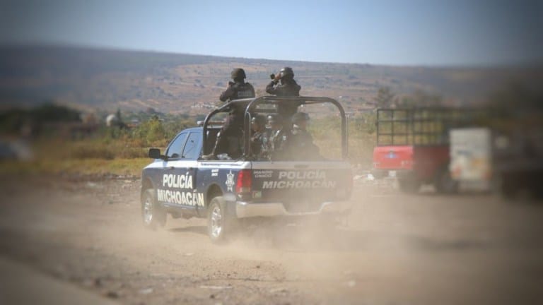 Detonaciones de arma de fuego causan movilización policíaca en Apatzingán 