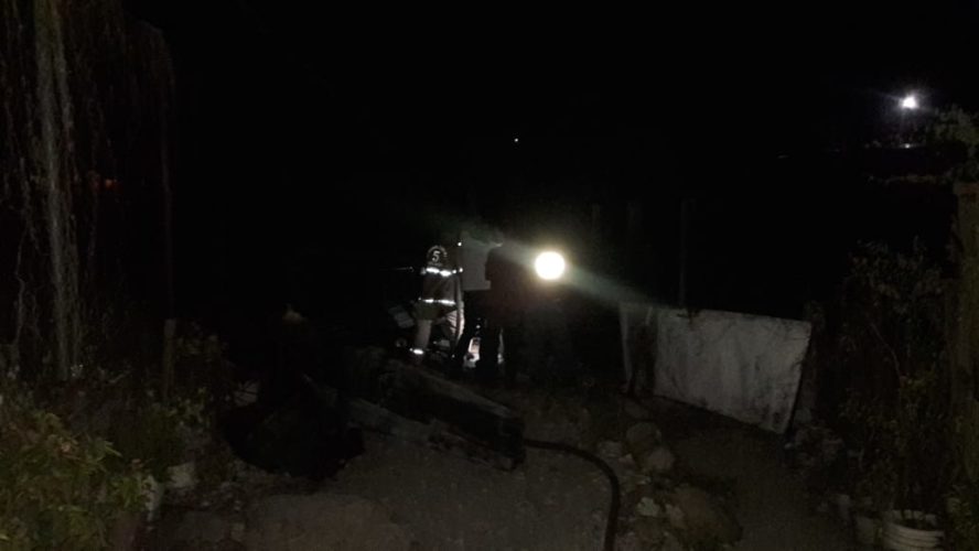 Se incendia casa por corto circuito