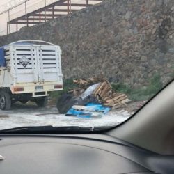 Sorprenden a comerciante creando basurero en ex Cereso