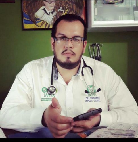 Gordiano Zepeda, encargado de Despacho en Buenavista
