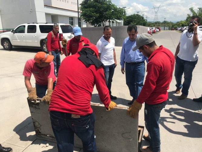 Reparar fugas, tarea inicial del Capama