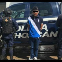 Capturan a uno con metanfetamina en Parácuaro 