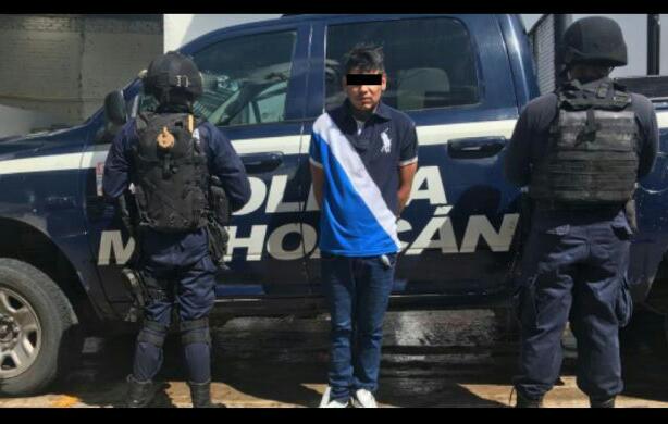 Capturan a uno con metanfetamina en Parácuaro 