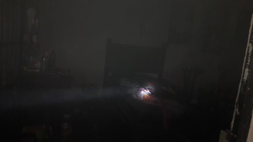 Se incendia vivienda en Apatzingán