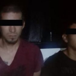 Detienen a dos personas con armas y vehículo robado, en Nueva Italia 