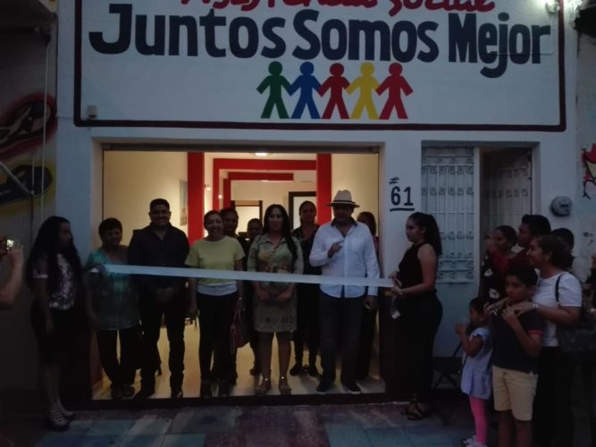 Inauguran Casa de Asistencia Social