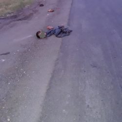 Dejan cuerpo en bolsas negras