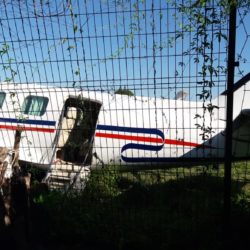 Se despista avión en el aeropuerto de LC, Michoacán