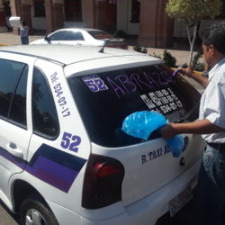 Familias apatzinguenses se unen contra disparos al aire, en transición 2018-2019