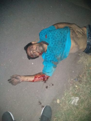 Grave, hombre atropellado