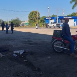 Bloqueo y cadáver, en Pinzándaro