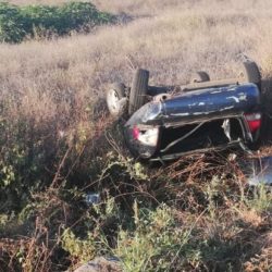 Volcadura deja saldo de una mujer herida