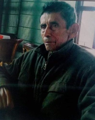 Reportan desaparición de abuelo del alcalde de Buenavista
