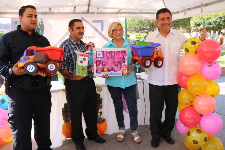 Exhorta edil de Apatzingán a donar juguetes no bélicos