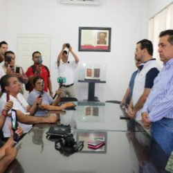 Sociedad apatzinguense respondió a campaña “No dispares al aire”