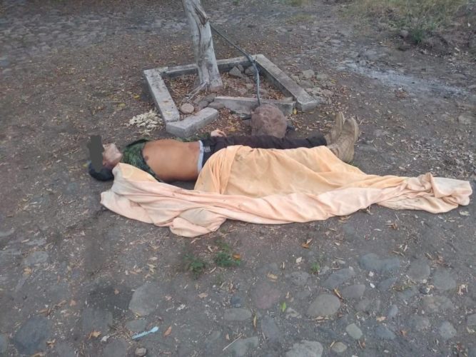 Dejan hombre sin vida por fuera de conocido balneario en Apatzingán
