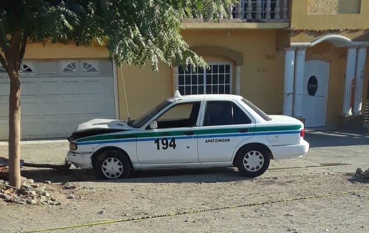¡Taxista asesinado!