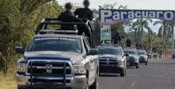 Tiroteo en Parácuaro