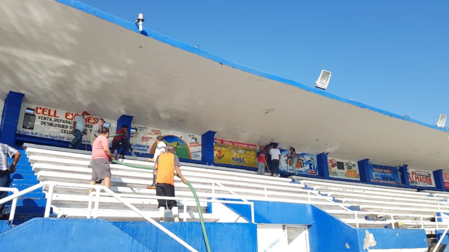 Concretan acciones de limpieza en la unidad “Rosendo Arnáiz”