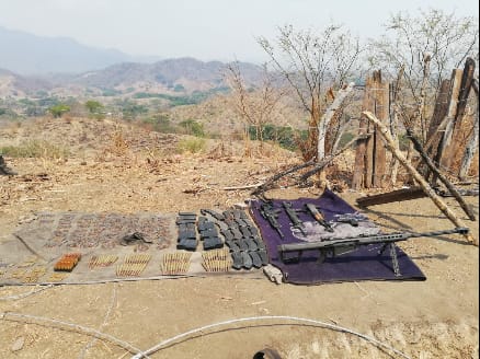Militares aseguran un Arsenal abandonado