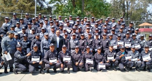 800 elementos de seguridad penal capacitados