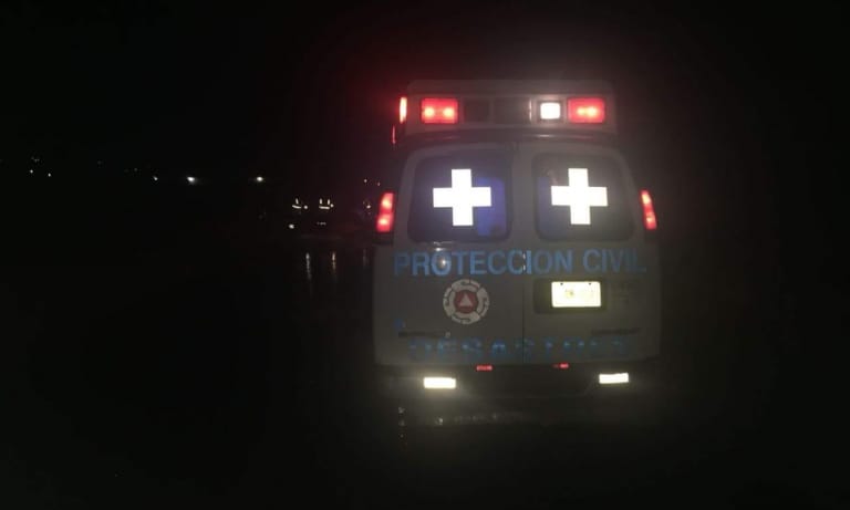Motociclista herido al derrapar