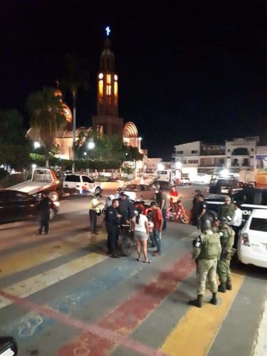 Inicia fase de sanciones de “Motociclista Responsable”, en Apatzingán