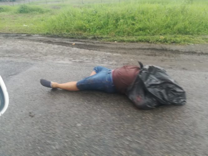 Tiran a embolsado en Cuatro Caminos
