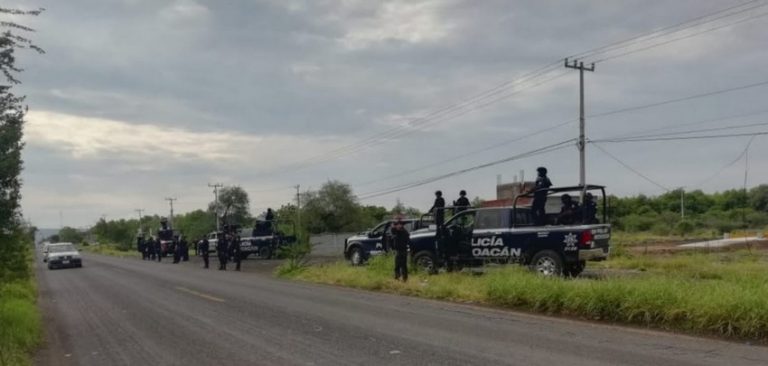 Coalcomán, escenario de tiroteos esta tarde