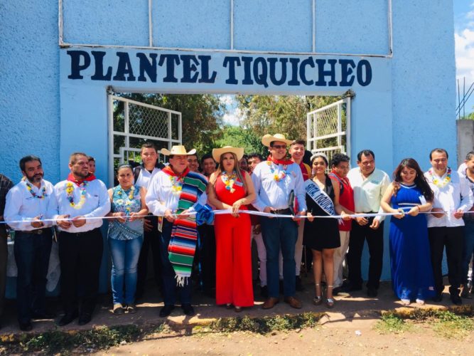 Fortalecen infraestructura en plantel Tiquicheo del Cobaem