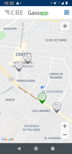 Infuncional la aplicación de Pemex para monitorear precios de gasolinas