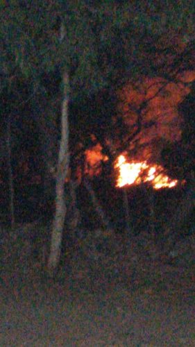 Se incendia casa en la colonia Leandro Valle