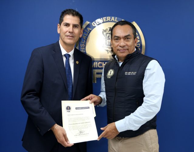 Designa López Solís a Fiscal Regional de Lázaro Cárdenas
