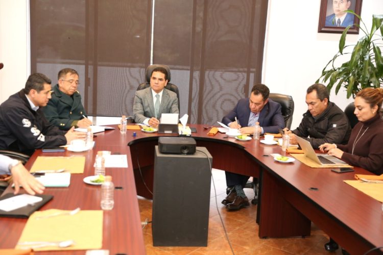Acuerda Mesa de Coordinación intensificar operativos contra redes delictivas