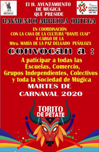 Carnaval del "Torito de Petate" 2020, en Múgica