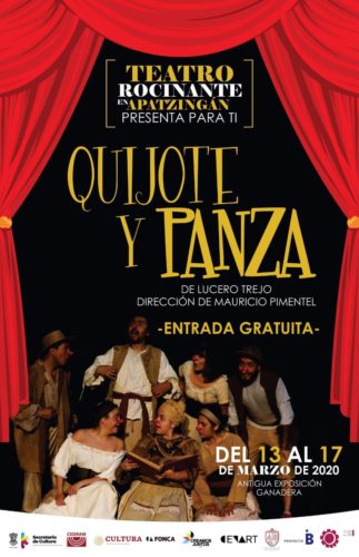 Anuncian “Teatro Rocinante”