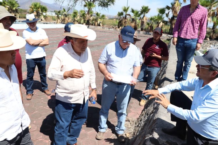 JLCL supervisa avance del proyecto de la presa El Sandoval