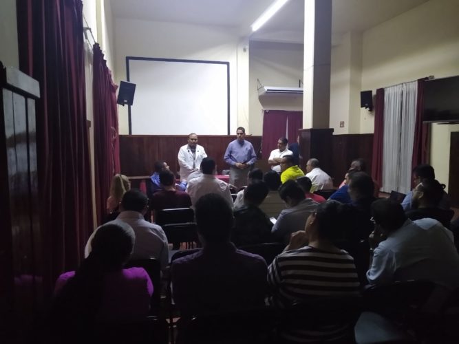 Líderes de culto reciben información sobre Covid-19