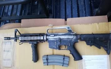 Detienen a 5 con fusiles de asalto, en La Huacana